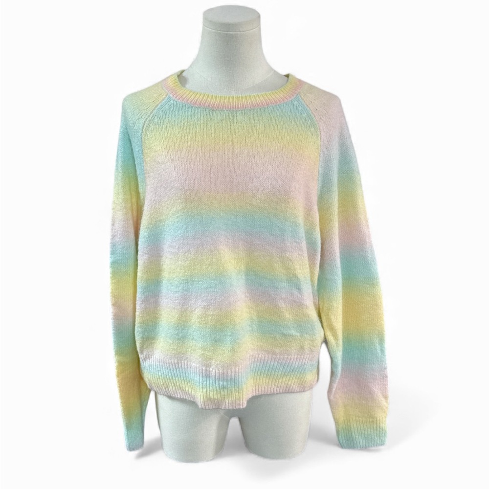 BB Dakota by Steve Madden Multicolor Pastel Women's Sweater size XXL (F25)